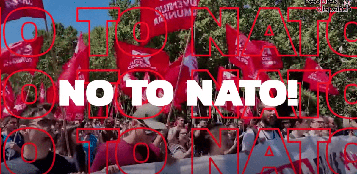 Thousands call for peace and defunding war as NATO summit begins in Madrid – People’s Dispatch