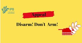 Appeal Disarm! Don’t Arm!