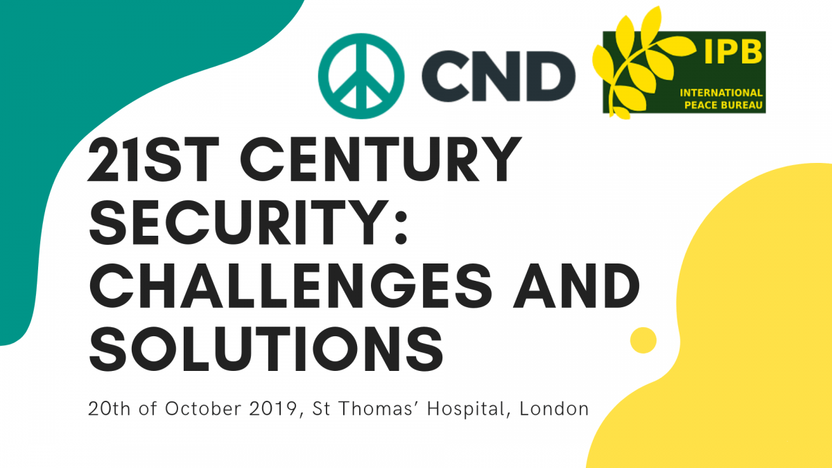 CND & IPB Conference – 21st century security: challenges and solutions