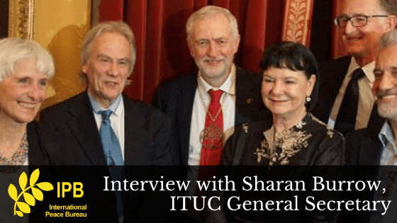 Interview with Sharan Burrow, ITUC General Secretary