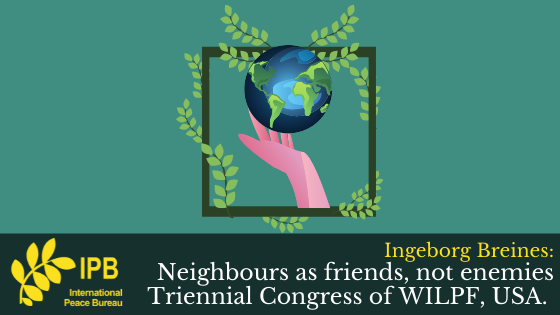 Neighbours as friends, not enemies
