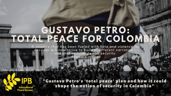 Gustavo Petro’s “total peace” plan and how it could shape the notion of security in Colombia.