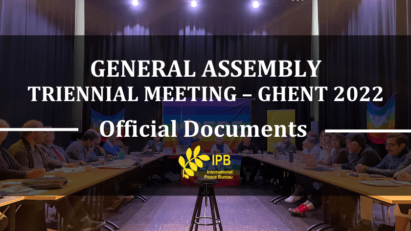 Official Documents – General Assembly 2022