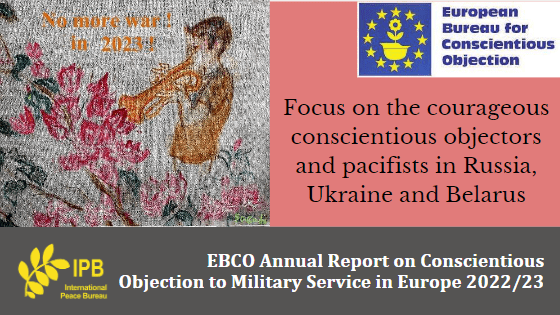 EBCO Annual Report on Conscientious Objection to Military Service in Europe 2022/23